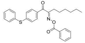 1-[4-(苯硫基)苯基]-1,2-辛烷二酮 2-(O-苯甲酰肟)