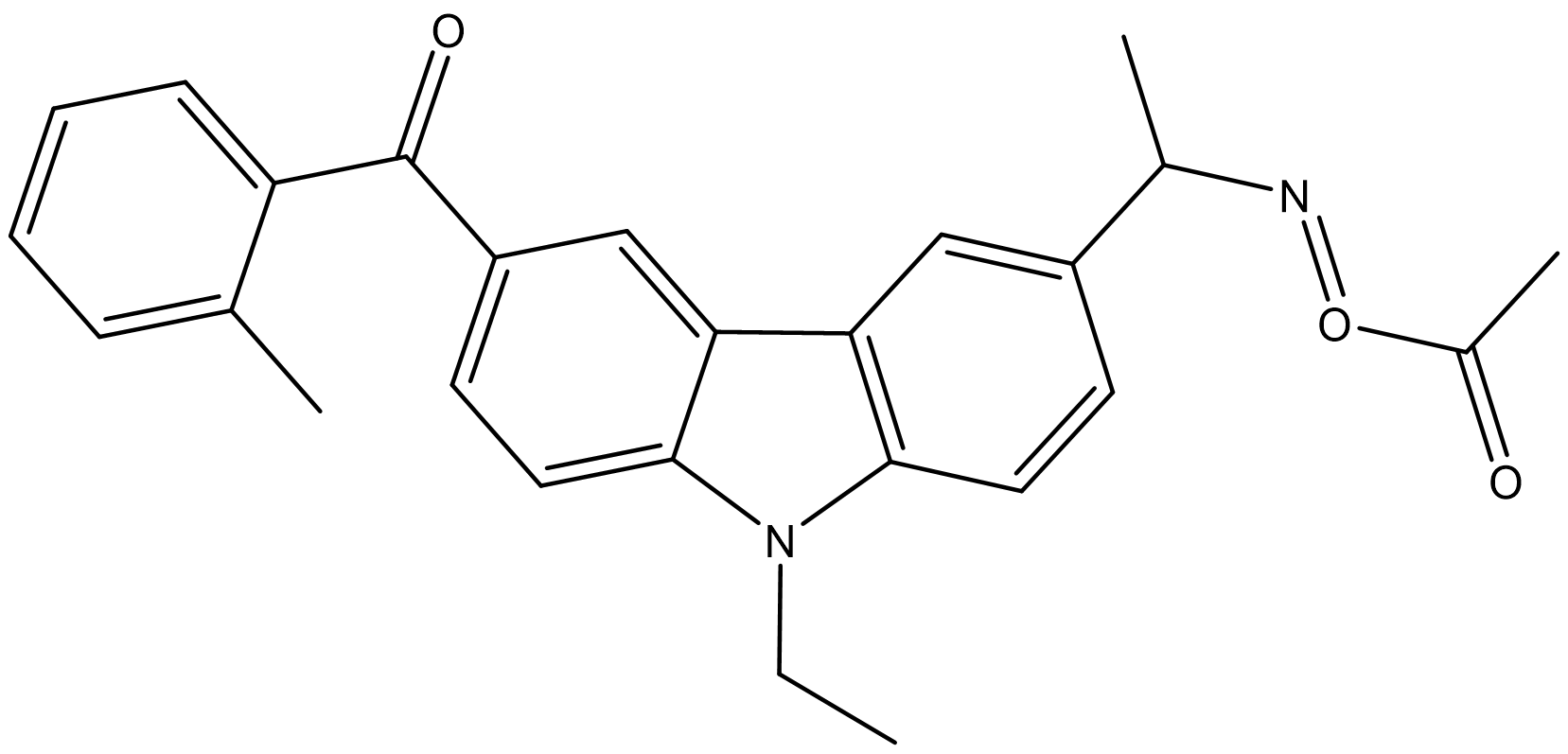 1-[9-乙基-6-(2-甲基苯甲酰基)-9H- 咔唑-3-基]乙酮-1-(O-乙酰肟)